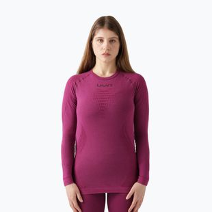 Women's thermal active sweatshirt UYN Evolutyon Biotech berry