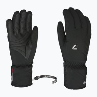 Women's ski gloves Level Astra Gore Tex black
