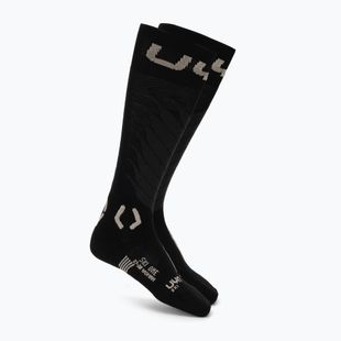 Women's ski socks Uyn Ski One Merino Socks black/beige