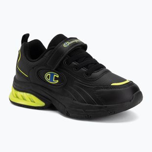Children's shoes Champion Eagle Run PS Low Cut new black/deep zaffre blue/fall leaf