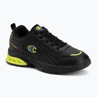 Children's shoes Champion Eagle Run GS Low Cut new black/deep zaffre blue/fall leaf