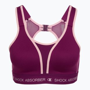 Training bra Shock Absorber Ultimate Run Bra Padded deep purple