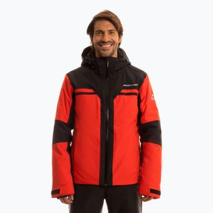 Men's ski jacket Fischer Cascade red