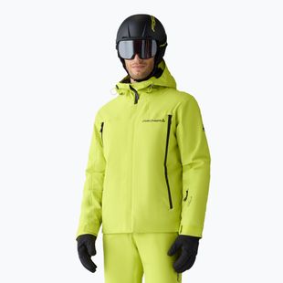 Men's ski jacket Fischer Rush Jacket fischer yellow