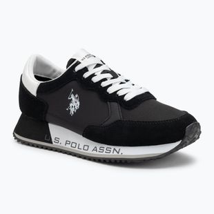 Men's shoes U.S. Polo Assn. CLEEF006B black/white