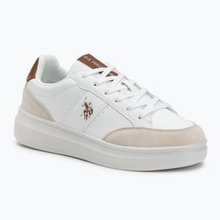 Men's shoes U.S. Polo Assn. CODY003B white/light brown