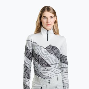 Women's sweatshirt DOTOUT Peaks print outline col/black beauty