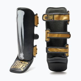 Foot and shin guards LEONE 1947 Leone X Iuter nero/black