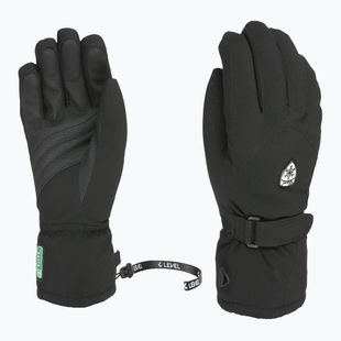 Women's ski gloves Level Hero W black