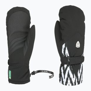 Women's ski gloves Level Hero Mitt black/white
