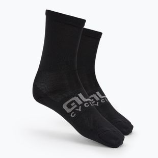 Bike socks Alé Green black L21190401