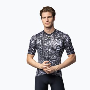 Men's cycling jersey Alé Safari black