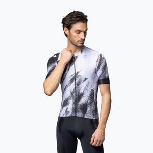 Men's cycling jersey Alé Trace white