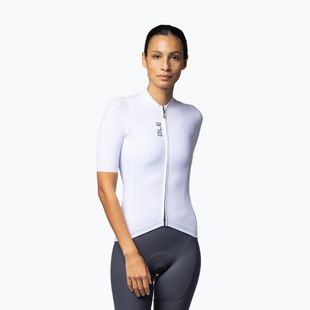 Women's cycling jersey Alé Color Block white