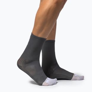 Alé Color Block 18 cm titanium socks