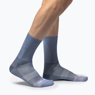 Alé Color Block 18 cm steel blue socks