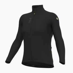 Women's cycling sweatshirt Alé Fondo 3.0 LS Jersey nero/black