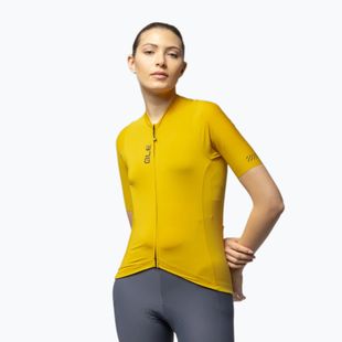 Women's cycling jersey Alé Color Block Off Road ginger