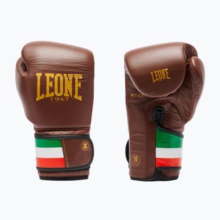 Boxing gloves LEONE 1947 Italy '47 black/white/brown