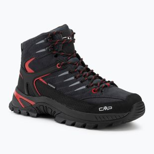 Men's trekking boots CMP Rigel 2.0 Mid Waterproof titanio/ferrari