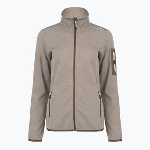 Women's sweatshirt CMP 34H6386 toffee/cream