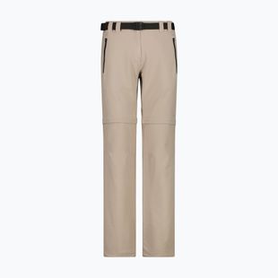 Women's trekking trousers CMP 3T51446 Zip Off sabbia/antracite