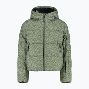 Children's ski jacket CMP 36W0705P green tea/salvia