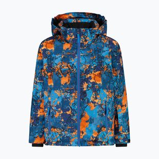 Children's ski jacket CMP 39W1924 river/brick