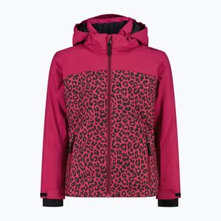 Children's ski jacket CMP 39W2085 amaranto/antracite