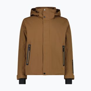 Men's ski jacket CMP 36W0017 Zip Hood copper
