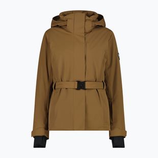 Women's ski jacket CMP 36W0106 Zip Hood copper