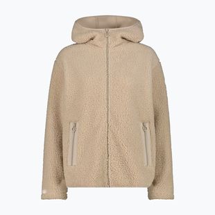 Women's coat CMP 36P2916 Long Teddy kaki