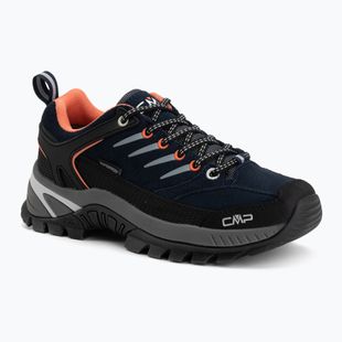Women's trekking boots CMP Rigel 2.0 Low Waterproof b.blue/ghiaccio/marigold