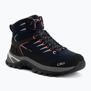 Women's trekking boots CMP Rigel 2.0 Mid Waterproof b.blue/ghiaccio/marigold