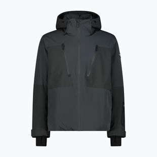 Men's ski jacket CMP 36W0027 Fix Hood black pine