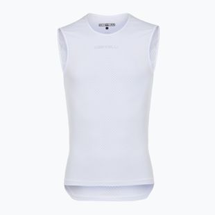Men's cycling jersey Castelli Pro Mesh 2.0 Sleeveless white