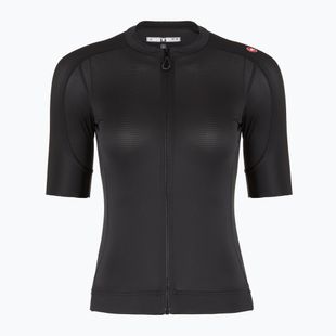 Women's cycling jersey Castelli Espresso light black