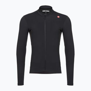 Men's cycling sweatshirt Castelli Espresso Thermal light black