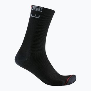 Men's socks Castelli Bandito Merino 18 black
