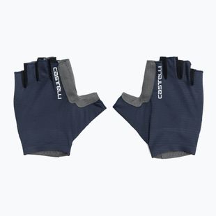 Men's Castelli Espresso belgian blue cycling gloves