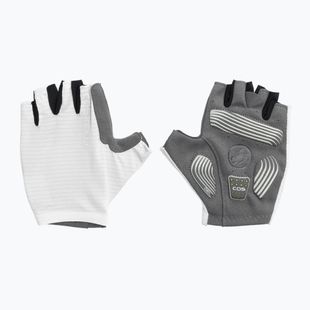 Women's cycling gloves Castelli Espresso ivory