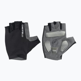 Men's Castelli Espresso light black cycling gloves