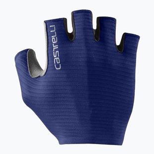 Men's Castelli Espresso belgian blue cycling gloves
