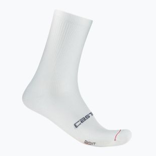 Castelli men's socks Espresso 18 white