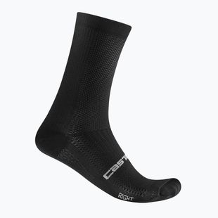 Castelli men's socks Espresso 18 white