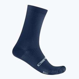 Castelli Espresso 18 men's socks Belgian blue