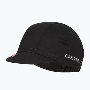 Cycling cap Castelli Logo black