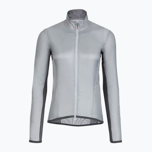 Women's cycling jacket Castelli Aria Shell 2 W silver gray