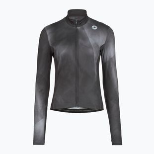 Women's cycling longsleeve Castelli Prismatic Thermal Jersey smoky gray