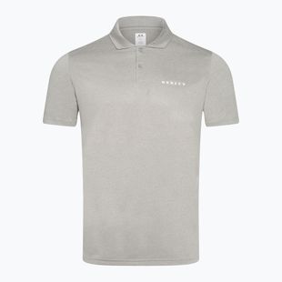 Men's Oakley B1B Polo Shirt stone gray heather